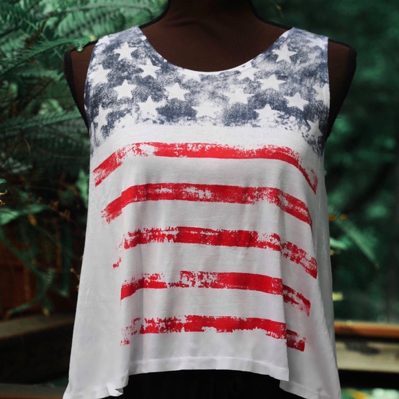 USA flag tank - Picture 2 of 3